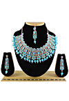 Stone Studded Choker Necklace Set