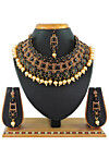 Stone Studded Choker Necklace Set