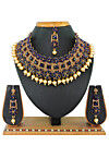 Stone Studded Choker Necklace Set