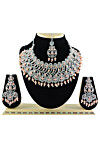 Stone Studded Choker Necklace Set