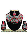 Stone Studded Choker Necklace Set