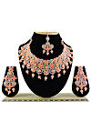 Stone Studded Choker Necklace Set