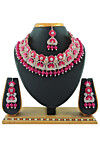 Stone Studded Choker Necklace Set