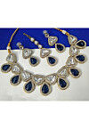 Stone Studded Choker Necklace Set