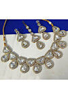 Stone Studded Choker Necklace Set