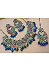 Stone Studded Choker Necklace Set