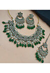 Stone Studded Choker Necklace Set