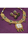 Stone Studded Choker Necklace Set