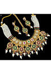 Stone Studded Choker Necklace Set