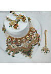 Stone Studded Choker Necklace Set