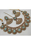 Stone Studded Choker Necklace Set
