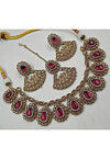 Stone Studded Choker Necklace Set