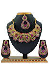 Stone Studded Choker Necklace Set
