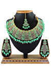 Stone Studded Choker Necklace Set
