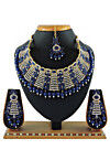 Stone Studded Choker Necklace Set