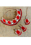 Stone Studded Choker Necklace Set