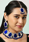 Stone Studded Choker Necklace Set