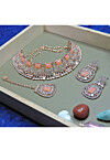 Stone Studded Choker Necklace Set