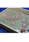 Stone Studded Choker Necklace Set