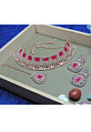 Stone Studded Choker Necklace Set
