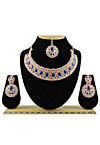 Stone Studded Choker Necklace Set
