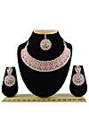 Stone Studded Choker Necklace Set