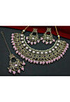 Stone Studded Choker Necklace Set