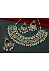 Stone Studded Choker Necklace Set