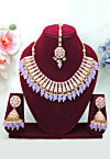 Stone Studded Choker Necklace Set