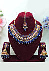 Stone Studded Choker Necklace Set