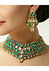Stone Studded Choker Necklace Set