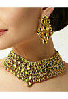 Stone Studded Choker Necklace Set