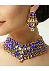 Stone Studded Choker Necklace Set