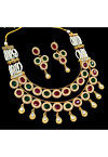 Stone Studded Layered Necklace Set