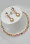 Stone Studded Necklace Set
