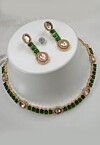 Stone Studded Necklace Set