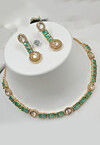 Stone Studded Necklace Set