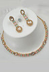 Stone Studded Necklace Set