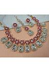 Stone Studded Necklace Set