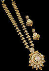 Stone Studded Necklace Set