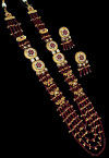 Stone Studded Necklace Set
