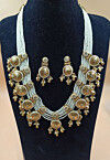 Stone Studded Necklace Set