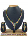 Stone Studded Necklace Set