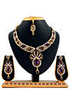 Stone Studded Necklace Set