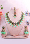 Stone Studded Necklace Set