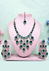 Stone Studded Necklace Set