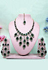 Stone Studded Necklace Set
