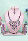 Stone Studded Necklace Set