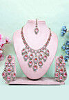 Stone Studded Necklace Set