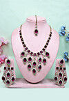 Stone Studded Necklace Set